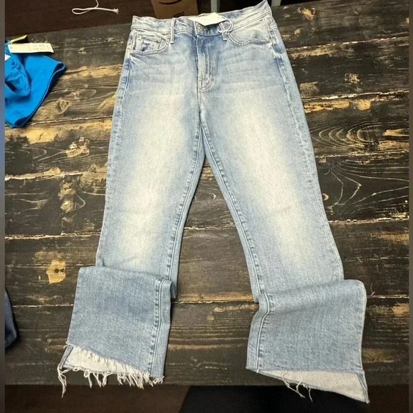 NWT MOTHER The Insider Crop Step Fray in Limited Edition - Picture 3 of 11